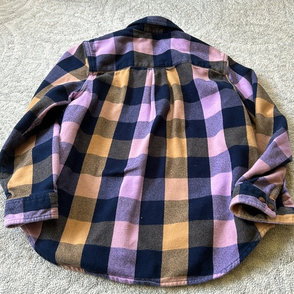 LL Bean Cotton Button Down Shirt Medium Petite - Picture 6 of 6